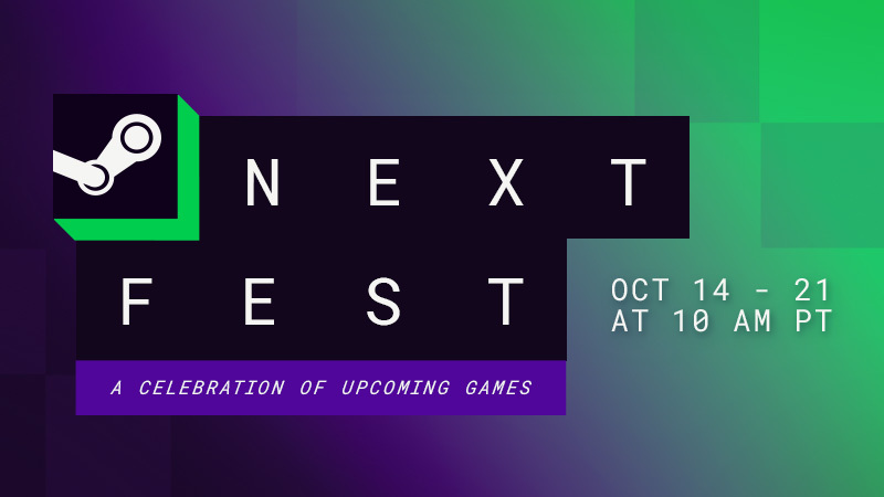 Logo for the 3rd edition of Steam's Next Fest in 2024